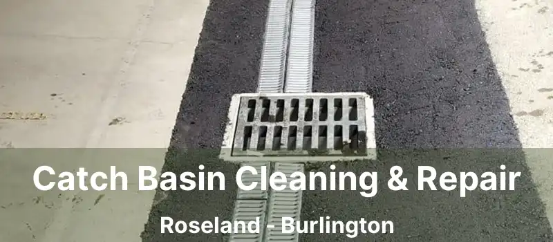  Catch Basin Cleaning & Repair Roseland - Burlington