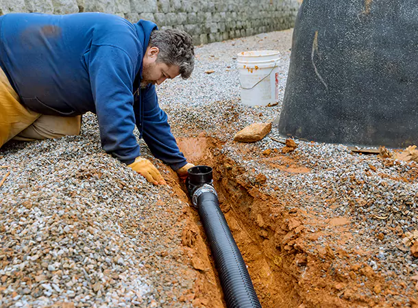 Sewer Pipe Burst Replacement in Roseland, Burlington