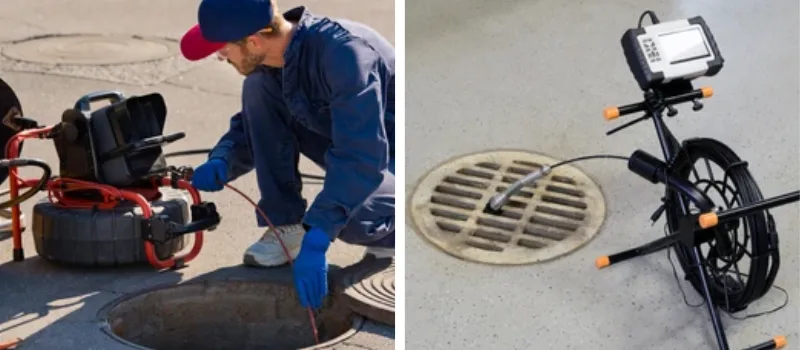 Sewer Drain Camera Inspection in Roseland, Burlington