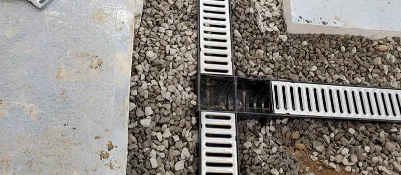 Maintenance of Trench Drain Systems in Roseland, Burlington